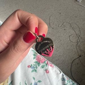 Tiffany & Co silencer heart charm